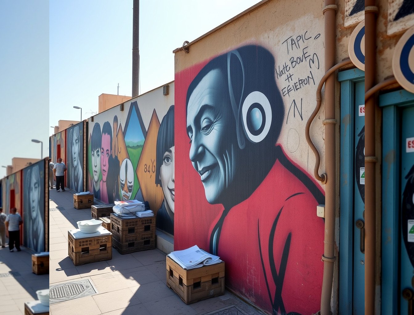Street-art à Trouville art et économie